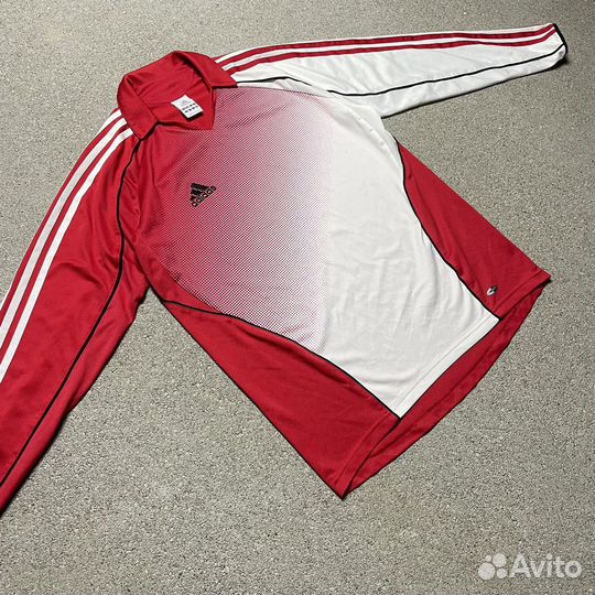 Adidas логслив винтаж 2005г M