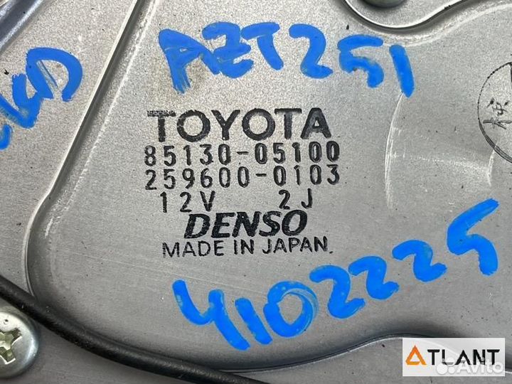 Моторчик заднего дворника toyota avensis