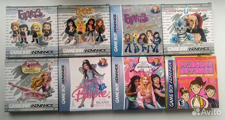 Картриджи Game Boy Advance