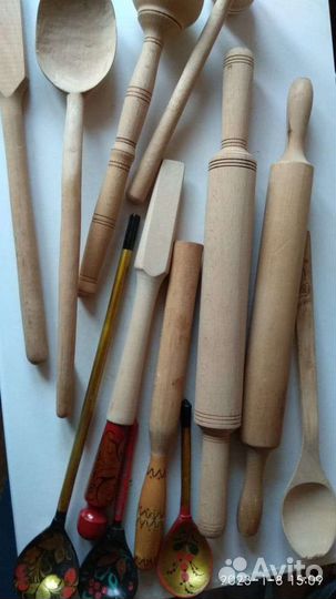 Ложки деревянные роспись хохлома