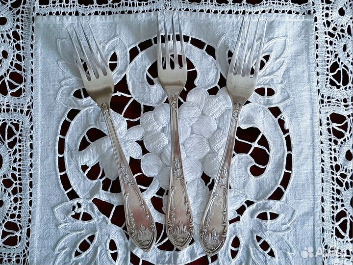 Столовые приборы серебро, 84, 800, 875 проба