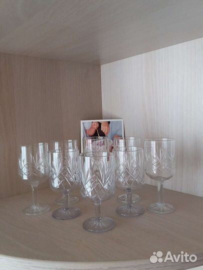 Рюмки хрустальные