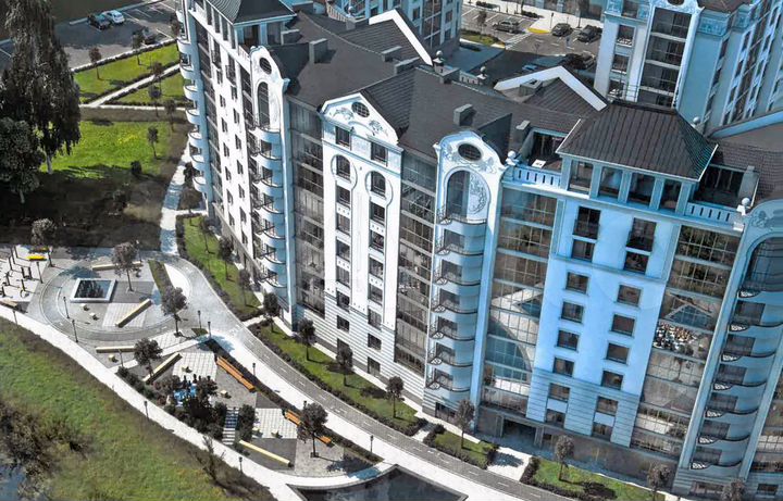 2-к. квартира, 67,1 м², 6/9 эт.