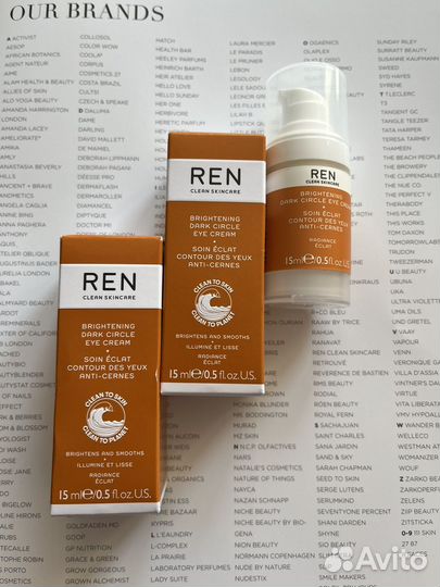 Ren крем для кожи вокруг глаз