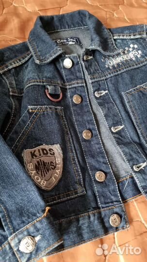Джинсовая куртка для мальчика