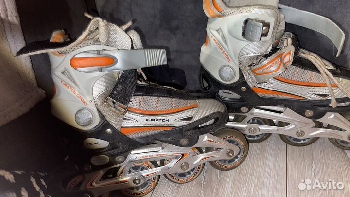 Роликовые коньки детские раздвижные