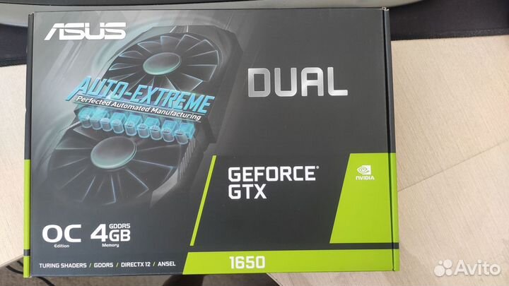 Видеокарта GTX 1650