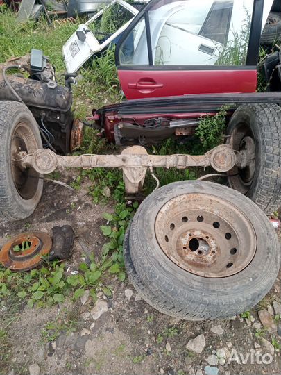 Задний мост нива