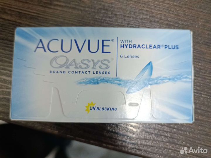 Линзы контактные