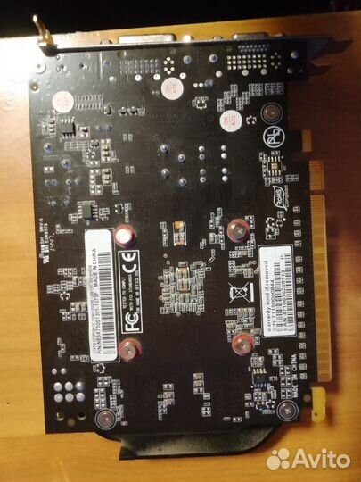 Видеокарта GTX 750