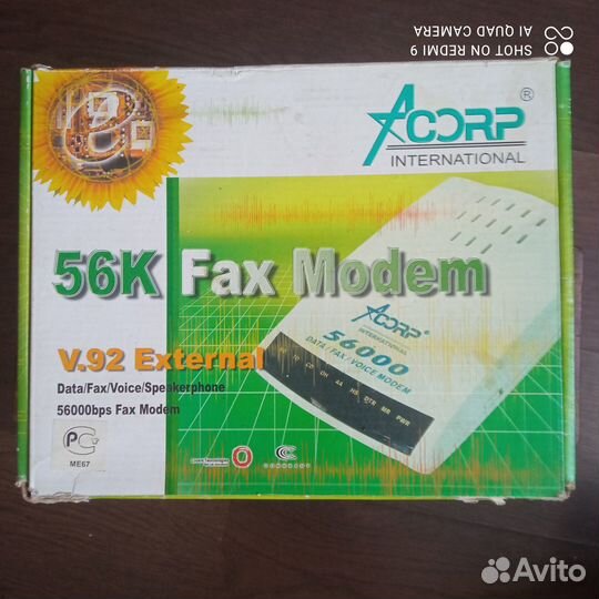 Факс модем 56К Fax Modem Acorp