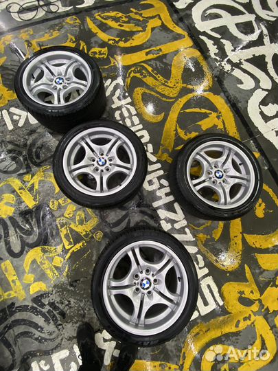 Комплект разношироких дисков 68 стиль bmw r17