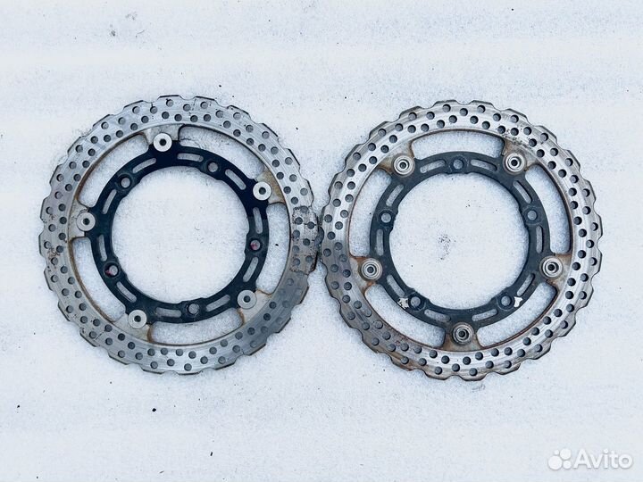 Kawasaki ER6F 2022 передние тормозные диски