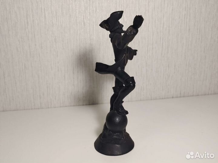 Статуэтка металлическая Борон Мюнхгаузен 1980 г