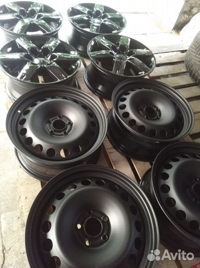 Порошковая окраска дисков. Шиномонтаж. Правка