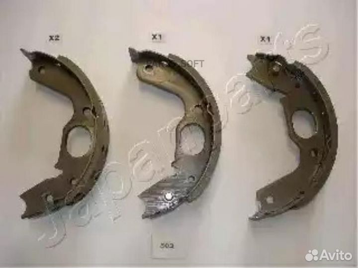 Japanparts GF503AF GF503AF колодки барабанные ручн