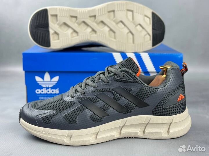 Кроссовки Adidas Eva темно-серые