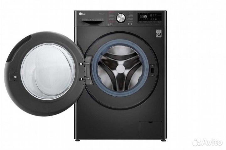 Стиральная машина новая LG tw4v9rw9p, черная