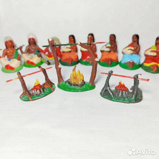 Солдатики индейцы ГДР