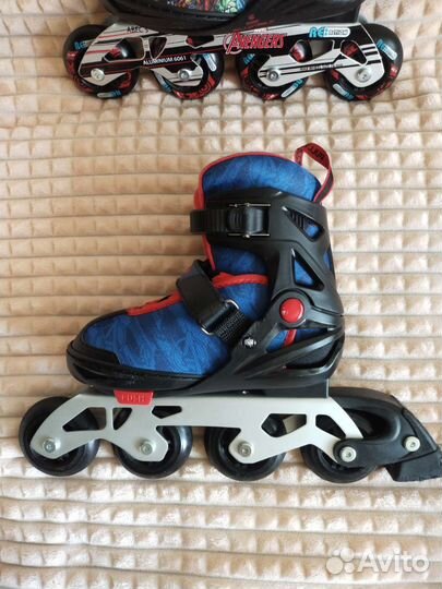 Роликовые коньки детские раздвижные