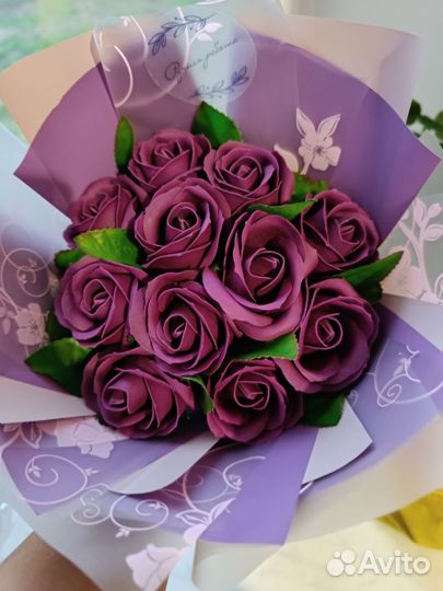 Букет из пенных роз