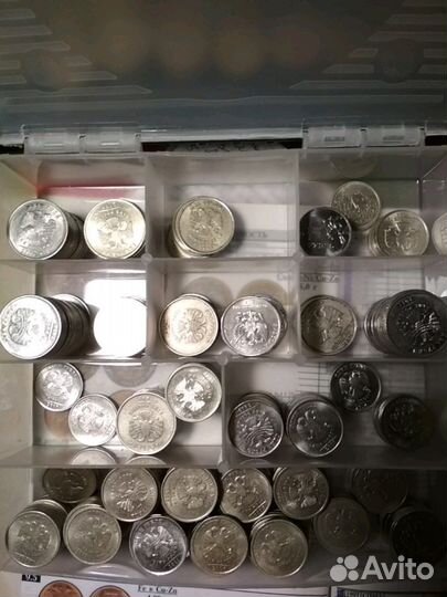 Монеты России (погодовка) 1 и 2,5,10 р