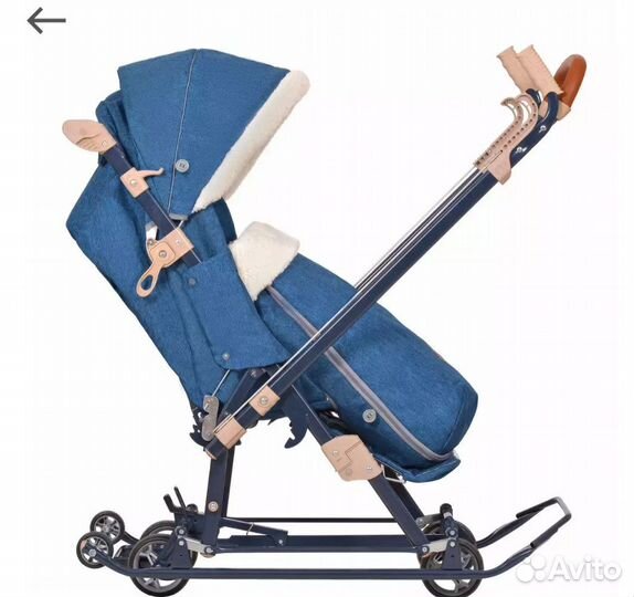 Коляска санки