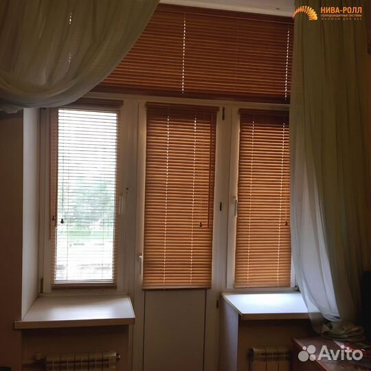 Деревянные жалюзи под ключ