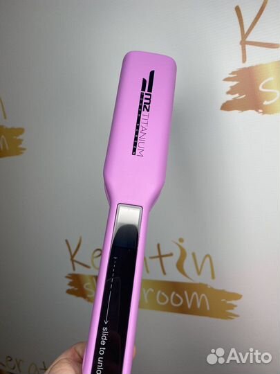 Утюжок титановые пластины MZ titanium оранжевый