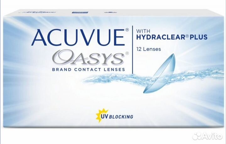 Линзы контактные acuvue oasys