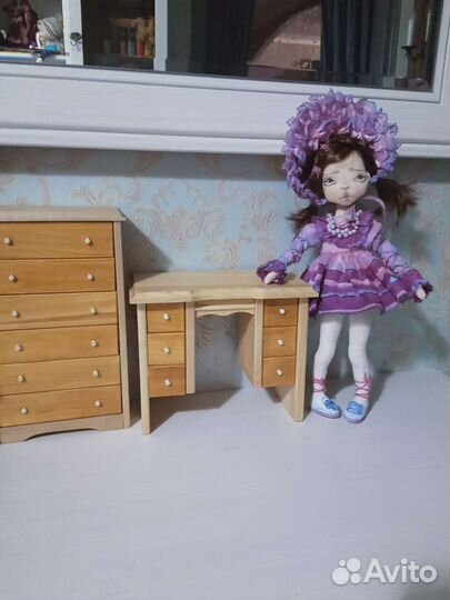 Интерьерная кукла ручной работы