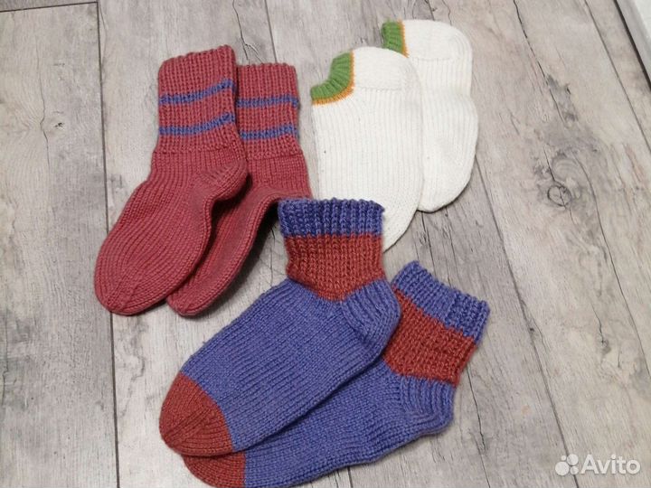 Носки ручной вязки на заказ