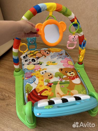 Развивающий коврик музыкальный