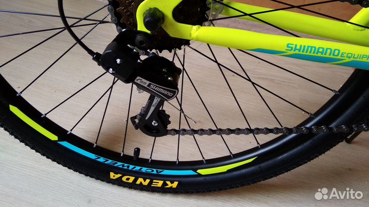 Велосипед двухподвес, алюминиевый. Новый