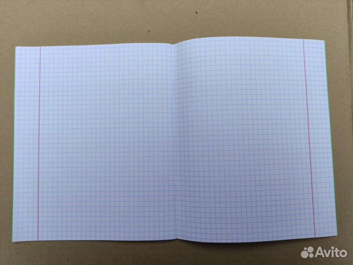 Тетради 12 листов в клетку, белизна 100 процентов