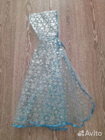 Платье нарядное снежинки