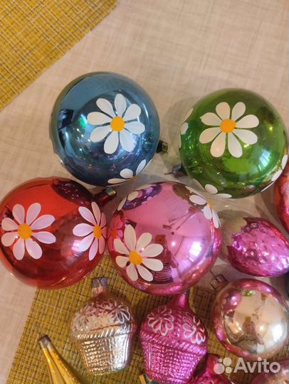 Елочные игрушки СССР
