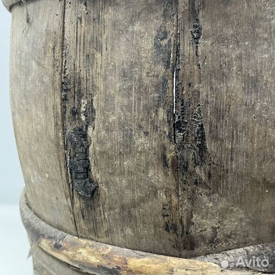 Бочка бочонок дубовый деревянный деревенский быт