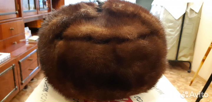 Мужская норковая шапка