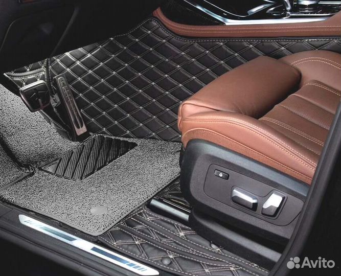 3D Коврики Haval Dargo Салон Багажник Экокожа