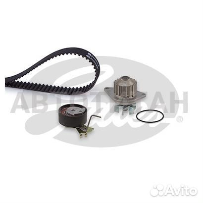 Комплект: водяной насос и ремень зубчатый citroen