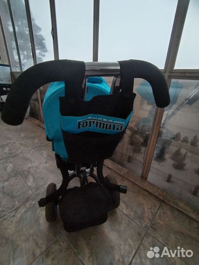 Детский велосипед с родительской ручкой