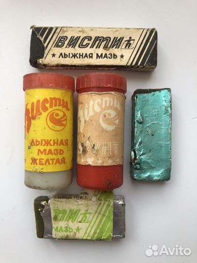 Лыжная мазь СССР