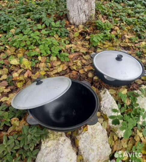 Казан чугунный 12 литров