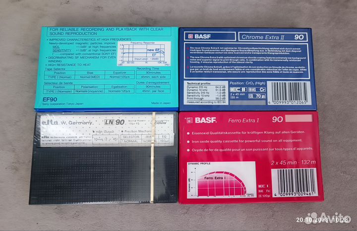 Аудиокассета новая