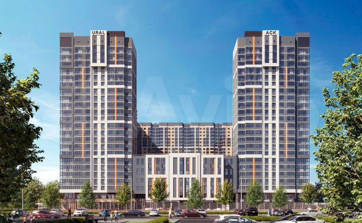 Квартира-студия, 25,4 м², 20/23 эт.