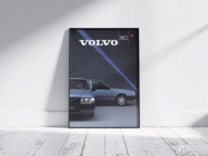 Постер Volvo 740