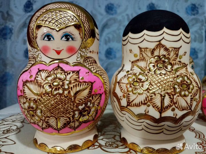 Матрёшка выжженная