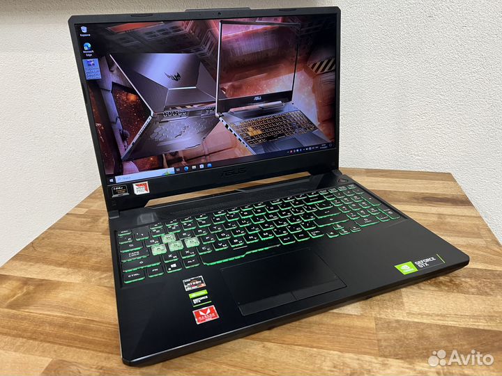 2022 Ryzen 5 12 ядер 16Gb GTX1650Ti SSD 512G 144Hz