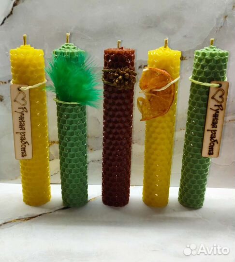 Свечи из вощины